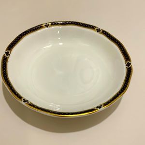 Wedgwood “Royal Lapis” fruit-dessert bowl.  5 1/4” diameter.